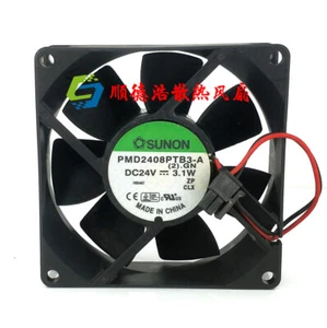 SUNON PMD2408PTB3-A (2) .GN 8025 DC24V 3.1W inverter cooling fan - Picture 1 of 5