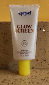 SUPERGOOP Glow Screen SPF 40 Golden Hour 1.7 oz EXP 01/27 - Picture 1 of 2