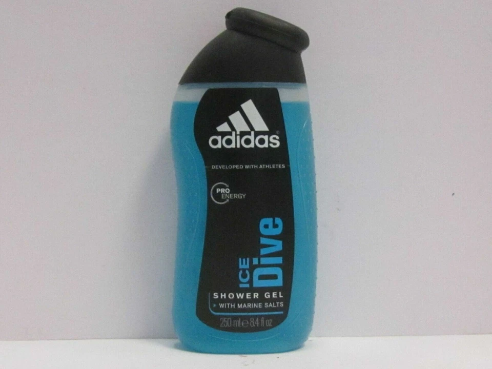 Adidas Ice Dive For Men 8.4 oz Shower Gel With Marines Salts New Without Box - Image 1 of 1