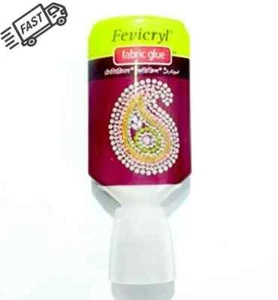 30ml Fevicryl Fabric Glue No Stitch Glue For Lace Ribbon Applique Arts & Crafts - Picture 1 of 4