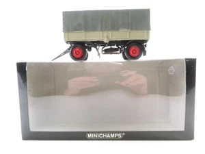 (ID0648) Minichamps 439159095 LKW Anhänger mit Plane, 1:43 OVP - Picture 1 of 5