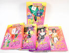 JEM & THE HOLOGRAMS Rio Raya Jetta Clash Misfits Video 1986 Hasbro Dolls Lot 5x