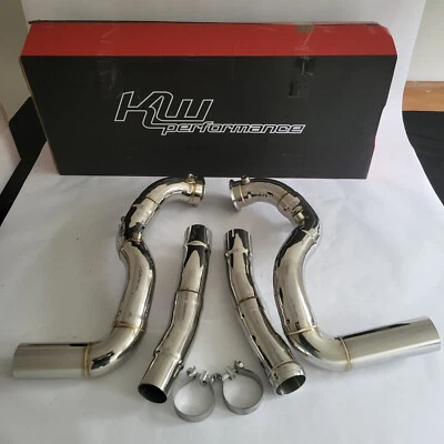 Downpipe tuning senza gatto Mercedes AMG GT / GTR / GTC / GTS 4.0T - Immagine 1 di 2