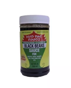 Mid Pac Lebensmittel zubereitete chinesische schwarze Bohnensauce 12 Unzen (Menge 10) - Bild 1 von 1