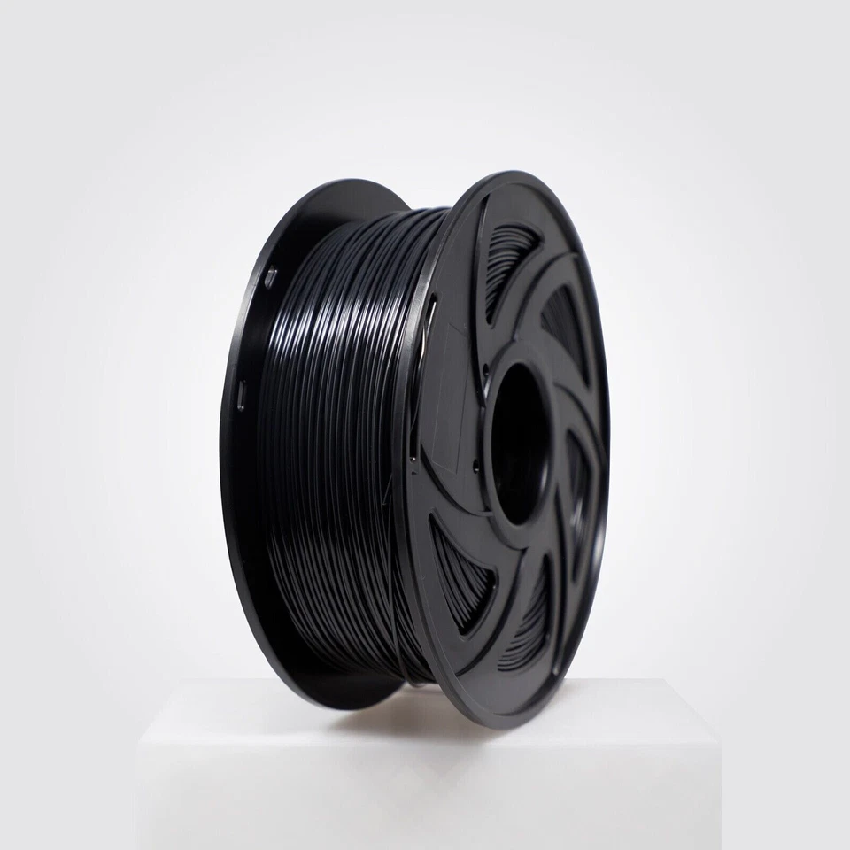 Black inland PLA 3d Printer Filament 2.85mm Diameter (new) 1kg Total New/