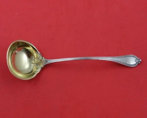 Old Newbury by Towle Sterling Silver Sauce Ladle Gold Washed 5 3/4" Serving - Picture 1 of 3