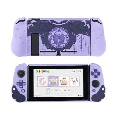 GeekShare Protective Case for Nintendo Switch 2017 & JoyCon Cover Wing Star Dark - Image 1 of 4