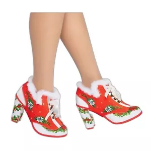 Hot Chocolate Design Chocolaticas Weihnachtsstern Mary Jane Damenschuhe Größe 5 - Bild 1 von 16