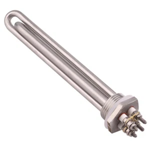 Heating element heating rod 48V DC 1500W 2x 750W solar photovoltaic windmill - Picture 1 of 2