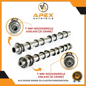 CITROËN BERLINGO 1.5 BLUEHDI DIESELMOTOR DV5R NOCKENWELLE EINLASS & AUSPUFF 7MM - Picture 1 of 4