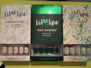 Lote 3 guiones de uñas de manicura Red Aspen nuevos; Big Dreams, Pine-ing y Hayleigh’s - Imagen 1 de 2