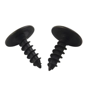 10Pcs Black Torx Screws Retainer Fastener Kit for Bumper Engine Shield Tray - Picture 1 of 12