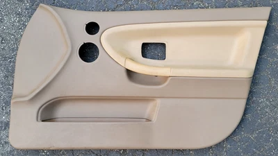 BMW E36 Tan Sedan 4 Door Passenger Door Panel Trim Right 318 323 325 328 M3 OEM - Image 1 of 4