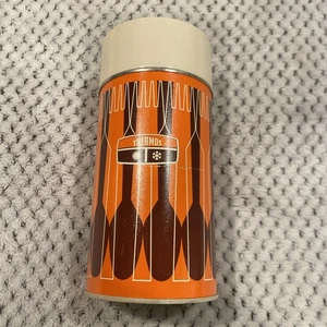 Vintage Thermos 1971 Fork Spoon Wide Mouth Pint Sized King Seely Lid No. 7263 - Picture 1 of 12