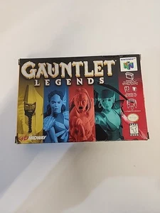 Videojuego Gauntlet Legends Nintendo 64, 1996 N64 (solo caja sin manual ni juego) - Imagen 1 de 8