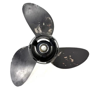 OEM Johnson Evinrude 40 48 50 HP Outboard Alum 11 3/4x 17 Propeller 0386841 - Picture 1 of 11