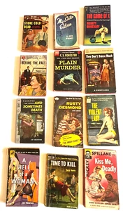 Lot of~12~Vin. Mystery Novels 1950s /80's - Bild 1 von 12