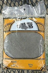 Woodland Scenics T41 Train Scenery Turf Fine Soil Bag. Lionel,MTH Train layouts  - Picture 1 of 2