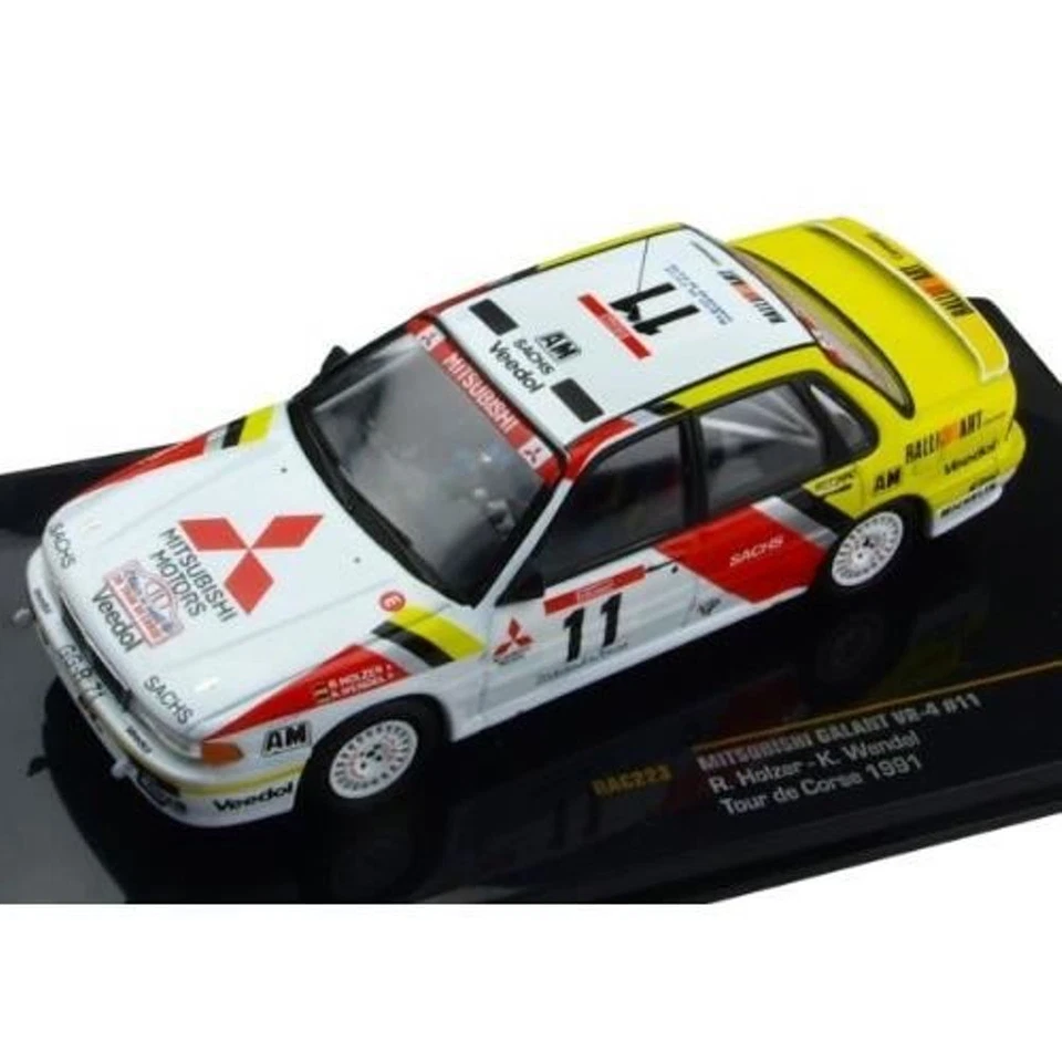 MITSUBISHI GALANT VR-4 #11 HOLZER WENDEL TOUR DE CORSE 1991 IXO RAC223 1/43 - Photo 1/1