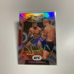 Tyron Woodley 2021 Panini Select UFC Concourse Silver Prizm Card #3  A - Picture 1 of 3