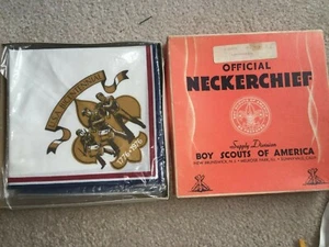 Boy Scout BSA 1776 1976 Bicentennial Troop Uniform Neckerchief Buy 12 Get Box - Picture 1 of 1