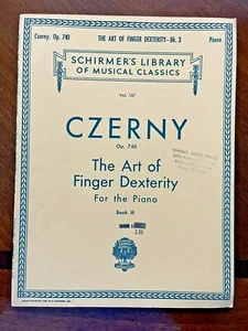 Czerny - Opus 740 - The Art of Finger Dexterity for the Piano - Book 3 - 1986 - Picture 1 of 3