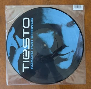Tiësto - Adagio für Saiten (2005) 12" Vinyl Picture Disc - selten, sehr guter Zustand + - Bild 1 von 2