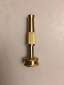 Brass Lawn Hose Sprayer Nozzle Brand New in the Package Last One Left  - Bild 1 von 2