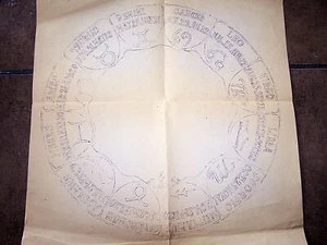 ORIGINAL "ZODIAC DESIGN" SKETCH In Blue Ink by H. ALVIN SHARPE - Picture 1 of 9