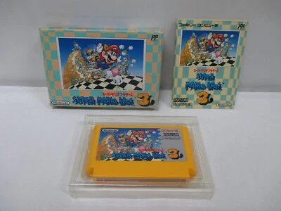 NES -- SUPER MARIO BROS. 3 -- Box. Famicom, JAPAN Game Nintendo. 10292 - Image 1 of 4