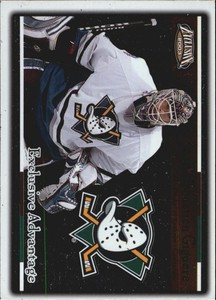 2002-03 (DUCKS) Pacific Exclusive Advantage #1 Jean-Sebastien Giguere