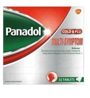 Panadol Multi Symptom (52 Tablets) - Image 1 of 3