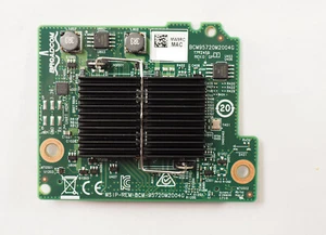 Dell Broadcom BCM95720M2004G MW9RC Quad Port 1GB Blade Network Daughter Card - Picture 1 of 4