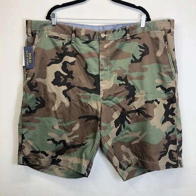 NWT Polo Ralph Lauren Army Camo Cargo Shorts Men’s SZ 46B - Image 1 of 4