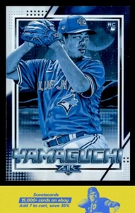 2020 Topps Fire Shun Yamaguchi Blue Chip RC/Rookie card #5 Toronto Blue Jays - Picture 1 of 2