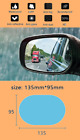 FORD CAR REAR VIEW SIDE MIRROR ANTI FOG, WATER REPELLENT OVAL FILM 2Pcs