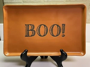 Target Threshold "BOO!" Rectangular Serving Tray - Picture 1 of 4