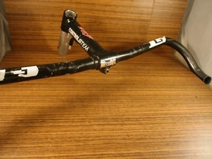 1990's quill stem Control Tech stem + aluminium alloy bullbar handlebar - Picture 1 of 12
