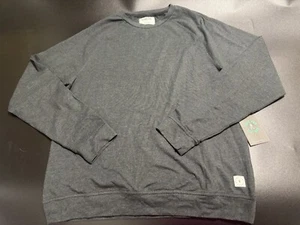 Linksoul Sweatshirt Herren Medium meliert grau Rundhals Raglanärmel Pullover - Bild 1 von 7