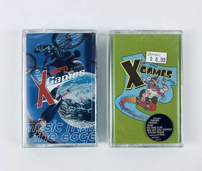 2x ESPN X Games Soundtrack Cassette Tape SEALED Beastie Boys Wu Tang Sublime - Image 1 of 3