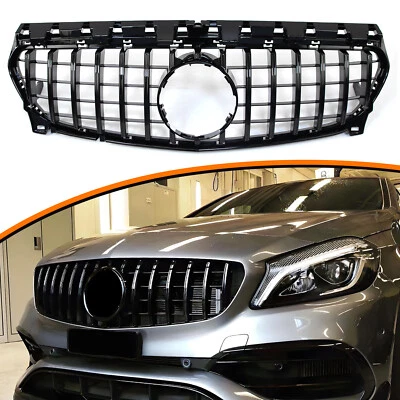 Front Grill For Mercedes Benz W117 CLA Class CLA200 CLA250 CLA45 AMG 2013-2019 Foto 1 de 4