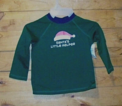 New Wonder Kids Boys Green Christmas Shirt Size 4T NWT!!! - Image 1 of 2