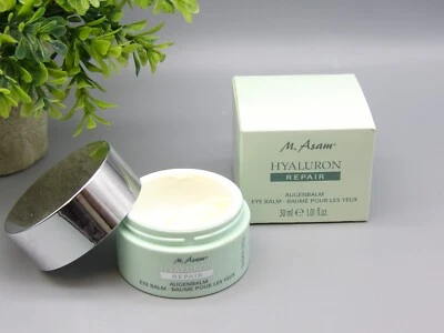 Bálsamo para ojos reparador M.Asam Hyaluron 1,01 oz nuevo en caja NO SELLADO Foto 1 de 2