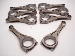 NASCAR PANKL 6.200" HEAVY DUTY 573g CONNECTING RODS 1.976"-.890" WIDE-.827" #251 - Picture 1 of 10