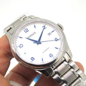 38mm Parnis Sapphire Crystal 21 Jewels Miyota Automatic Movement Boy Men's Watch - Picture 1 of 12