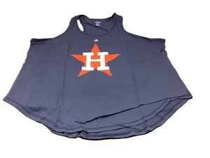 Houston Astros MLB Men's 3XL Screen Print Navy Sleeveless Tank Top-New With Tags - Picture 1 of 6