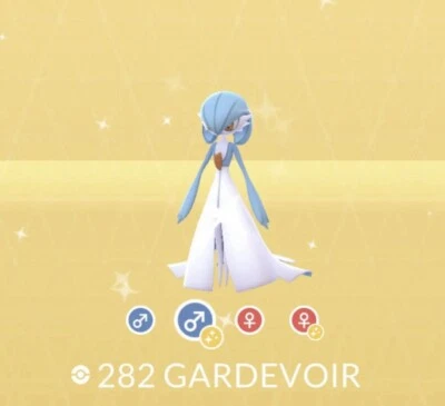 Pokèmon Go Shiny Gardevoir Registered/Unregistered/30Day/Lucky/Home OT/ Trades