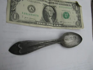 Scarce Antique Metal CREAM TOP Milk Bottle Scooping Spoon, Dairy, Milk - Picture 1 of 4