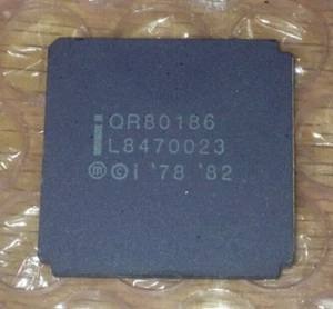 PROCESADOR INTEL QR80186 DORADO USADO - Imagen 1 de 1