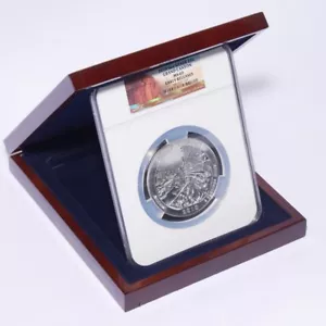 2010 Silver 5oz America the Beautiful Grand Canyon NGC MS69 Early Releases - Picture 1 of 4